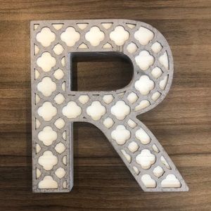 R letter